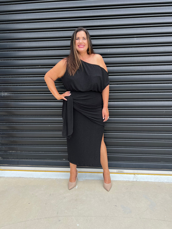 She's Royal Dress - Black (EOFY SALE)