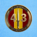 43 Commando Royal Marines Enamelled Coin