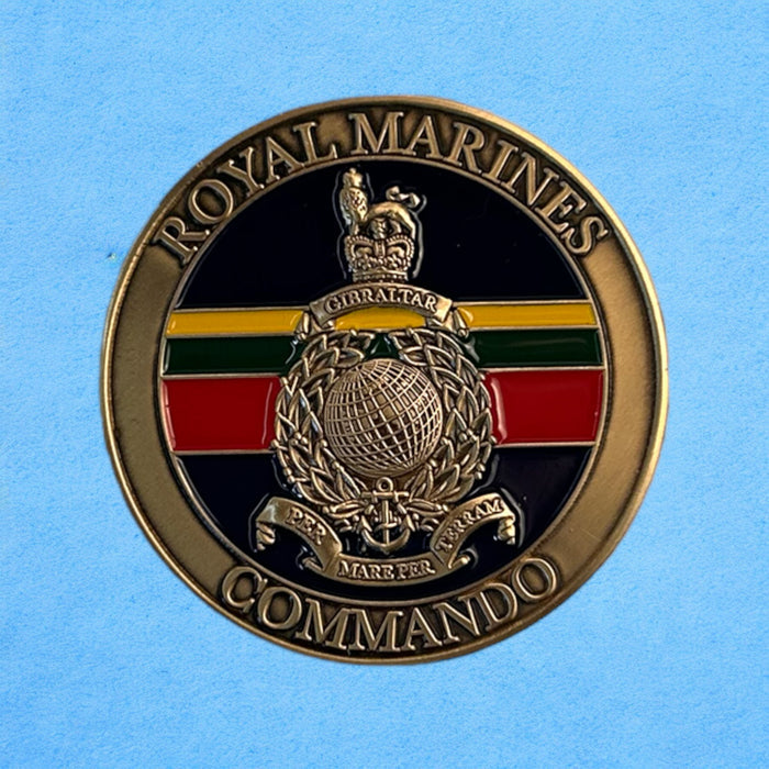 43 Commando Royal Marines Enamelled Coin