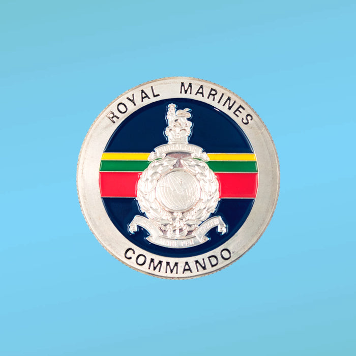 45 Commando Royal Marines Challenge Coin