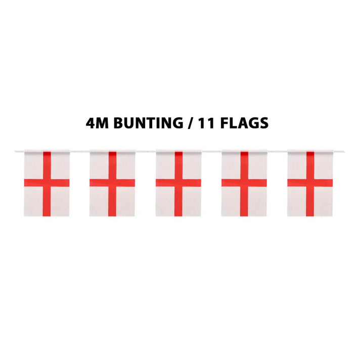 4m Bunting With 11 National Flags Country GB UK Sports