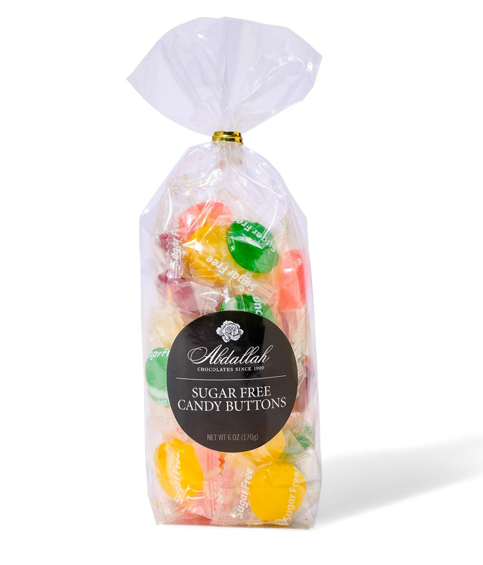 6oz Bag Sugar Free Hard Candy Buttons