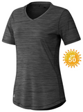 Adidas Women's Golf Lightweight Lifestyle 50+ UV factor T-shirt DW4875