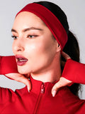 Airbrush Headband - Lipstick Red