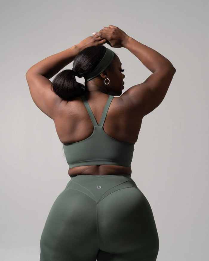 Airbrush Sports Bra - Limon Pepino