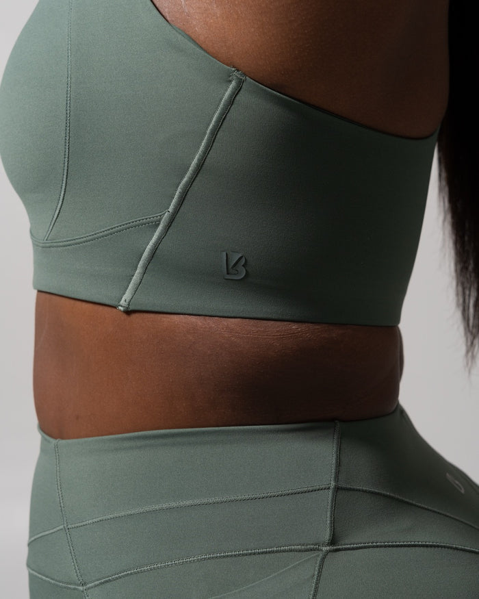 Airbrush Sports Bra - Limon Pepino