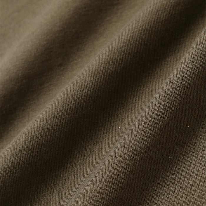and Wander Logo LS Tee 'Khaki'