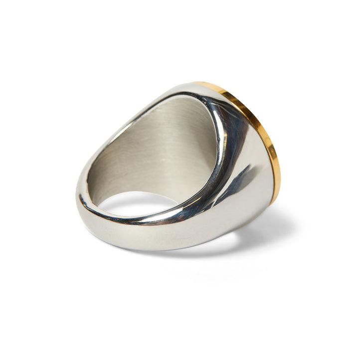 Anillo HUF Token Signet Ring Gold