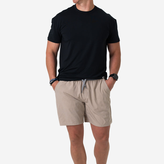 Athletic Short - Heather Khaki - Venado Camo Liner