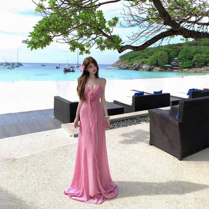 Aurora Blossom Maxi Gown - Fashionnsio