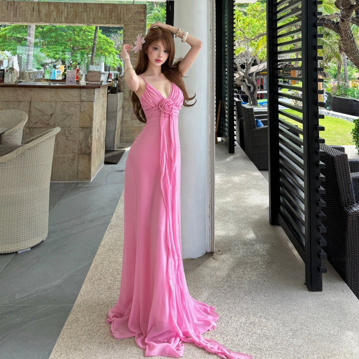 Aurora Blossom Maxi Gown - Fashionnsio