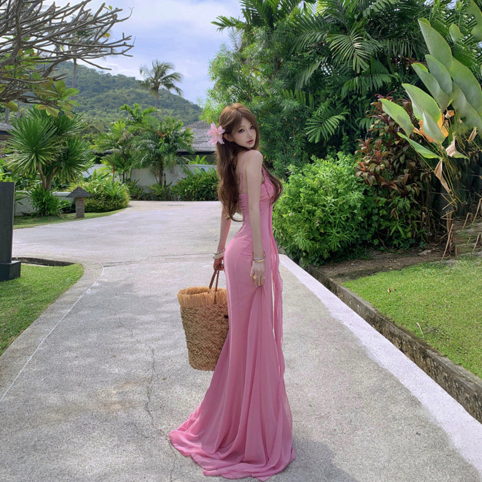 Aurora Blossom Maxi Gown - Fashionnsio