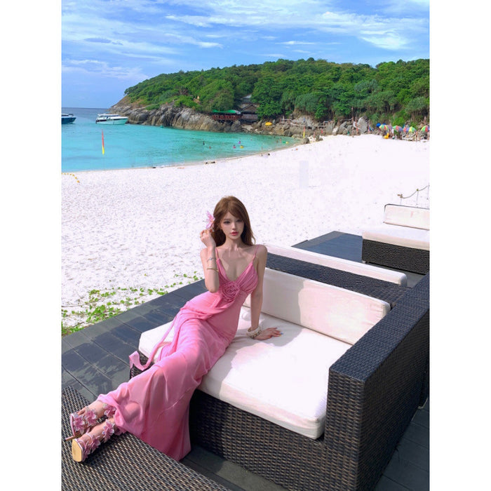 Aurora Blossom Maxi Gown - Fashionnsio
