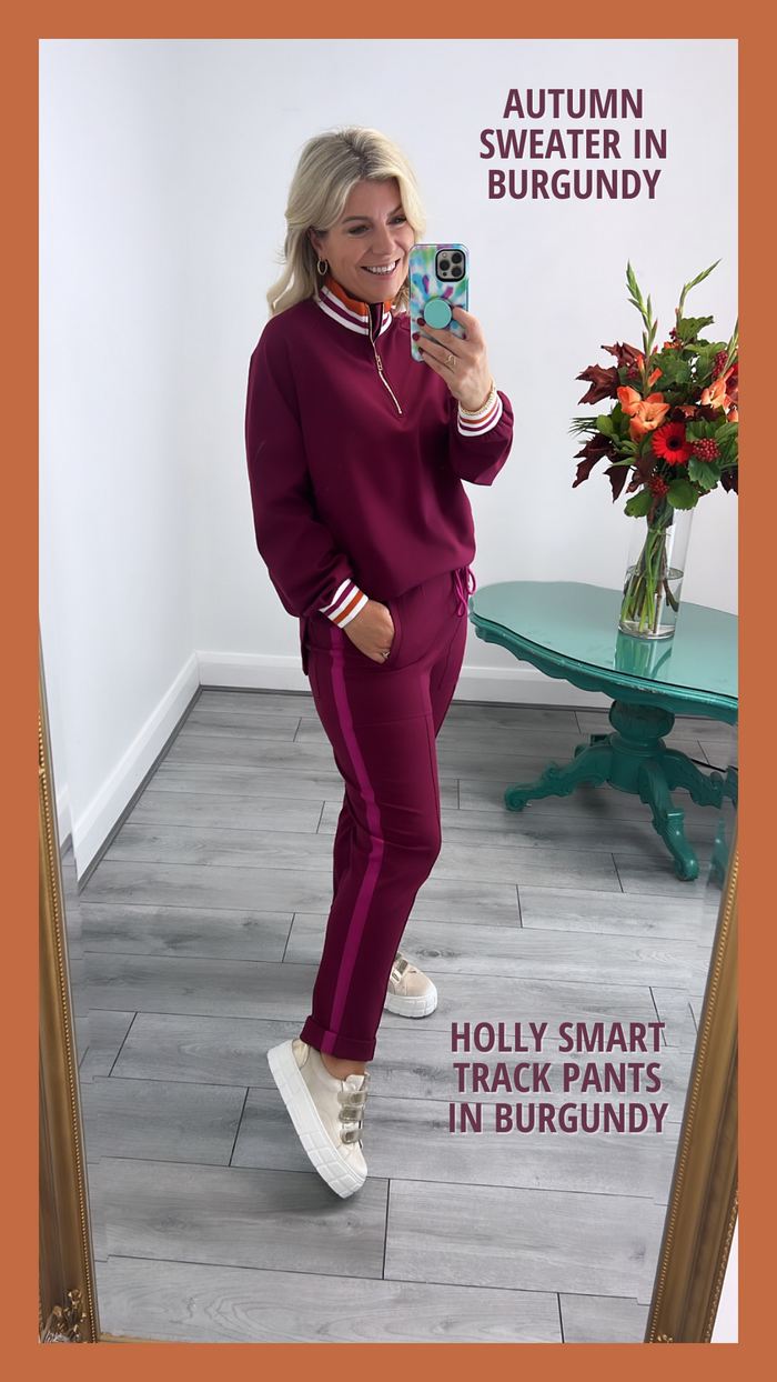 Autumn Sweater (Burgundy)