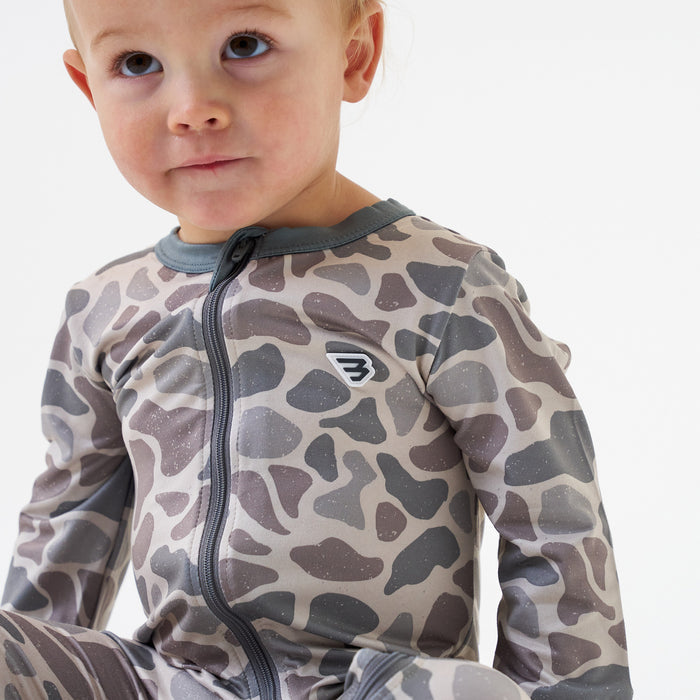 Baby Zip Up - Classic Deer Camo