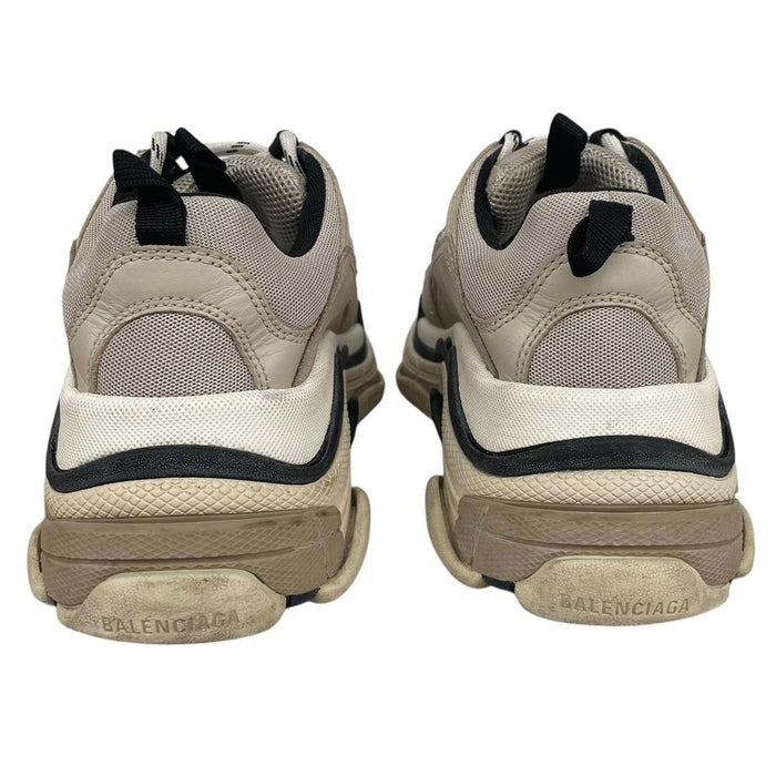 Balenciaga Triple S Beige Mesh Trainers