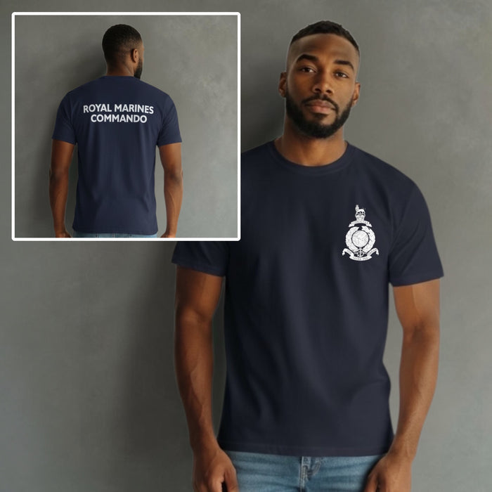 Basic Royal Marines Commando T-Shirt - Navy