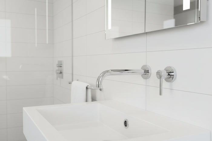 Bath/Basin Filler Spout Round