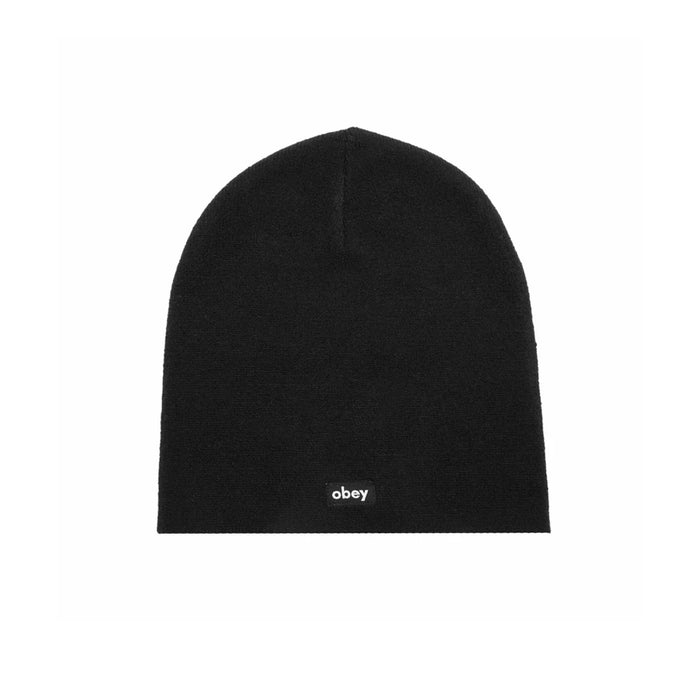 Beanie OBEY Label Black O/S