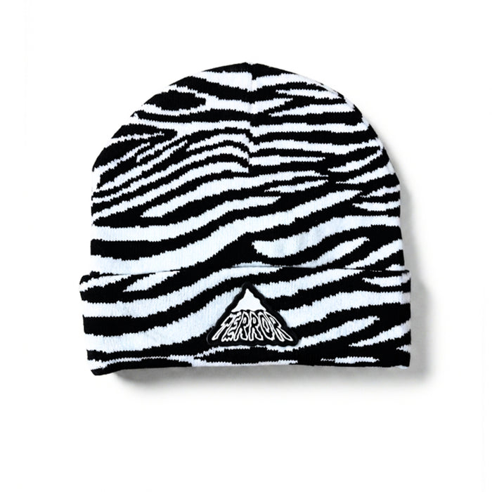 Beanie TERROR Og Logo Zebra
