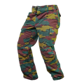 Belgian Jigsaw Camo Ripstop Trousers - Belgian Army Surplus - Combat Trousers