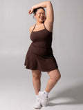 Bend and Snap Dress - Espresso