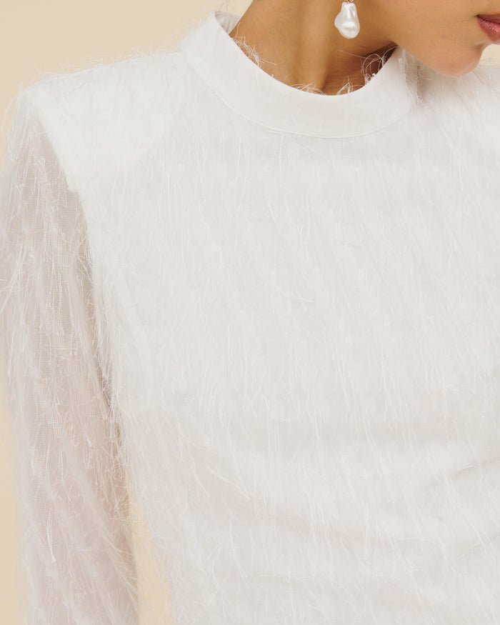 Blusa Sofía Blanco de Lady Pipa para novia.