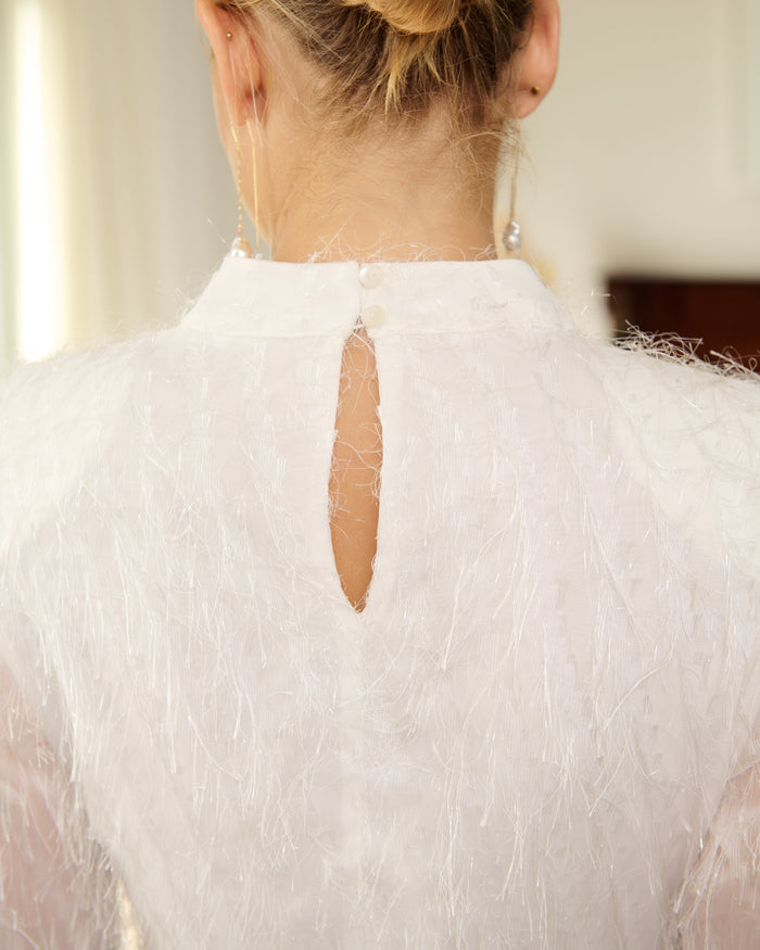 Blusa Sofía Blanco de Lady Pipa para novia.