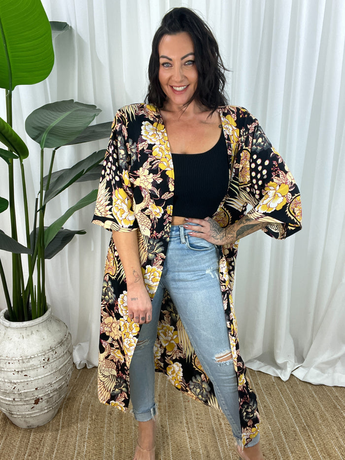 Bodhi Kimono - Black