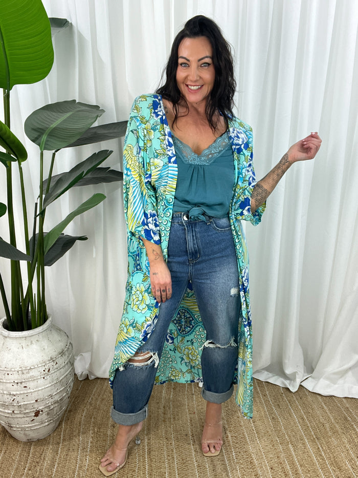 Bodhi Kimono - Blue