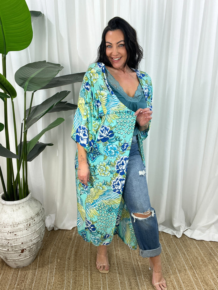 Bodhi Kimono - Blue