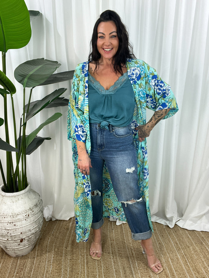 Bodhi Kimono - Blue