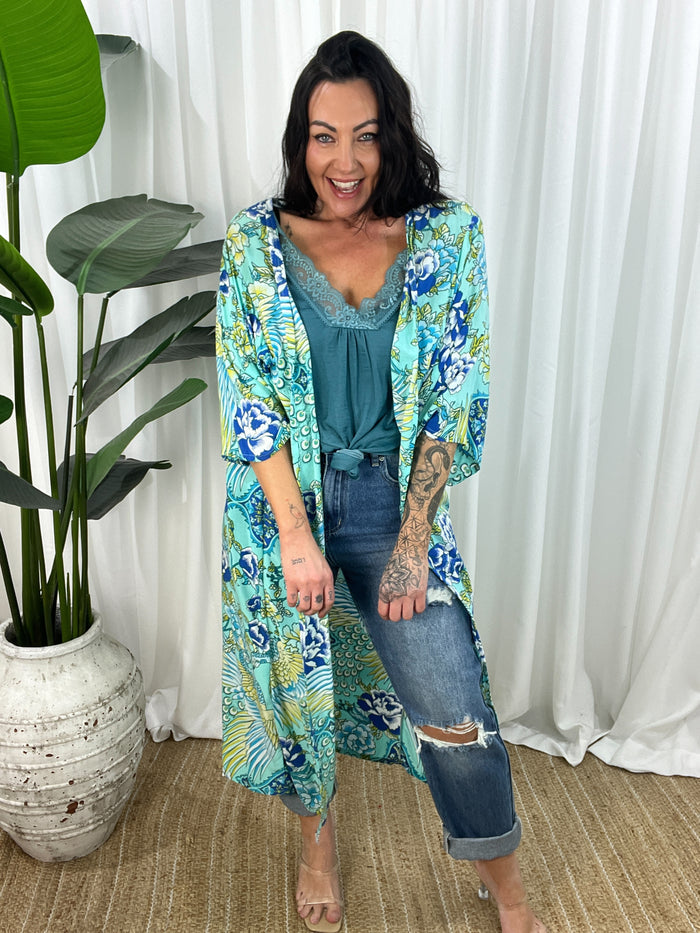 Bodhi Kimono - Blue