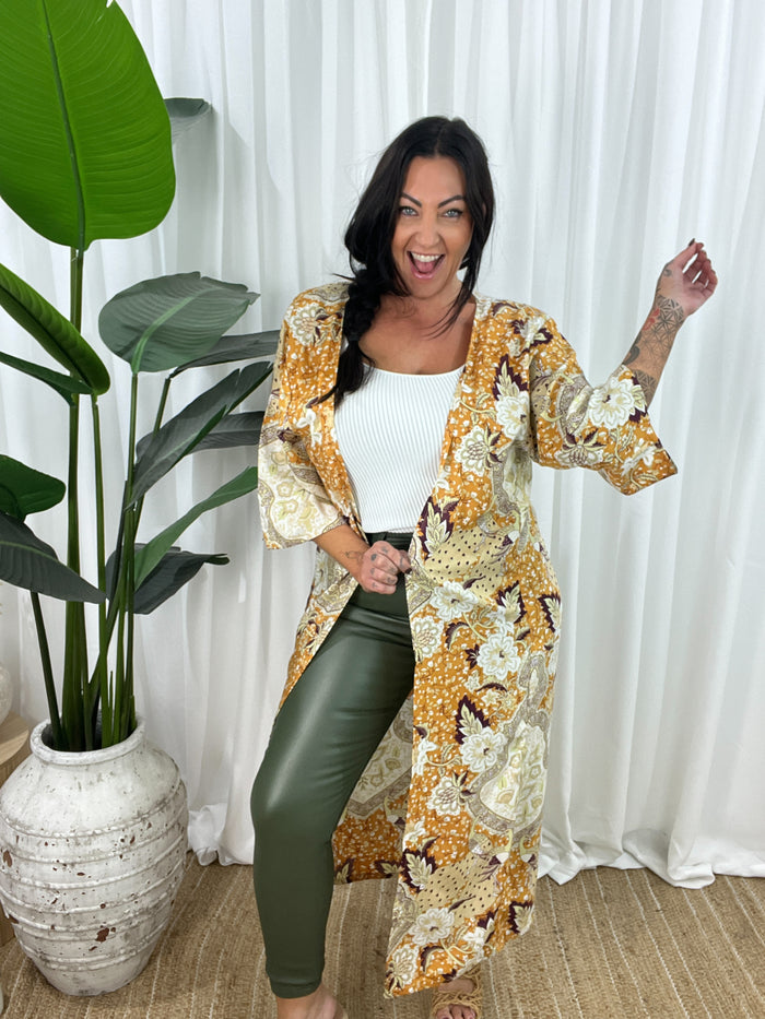 Bodhi Kimono - Butterscotch
