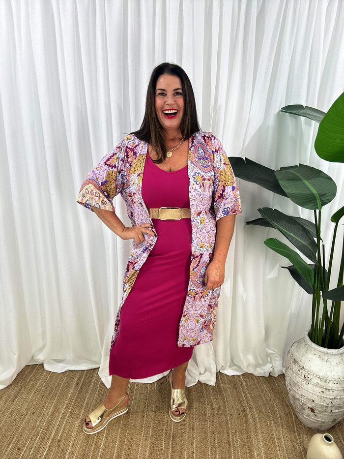 Bodhi Kimono - Lilac