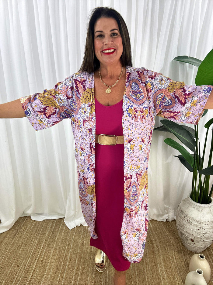 Bodhi Kimono - Lilac
