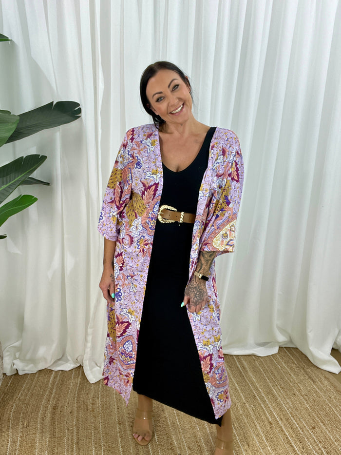 Bodhi Kimono - Lilac
