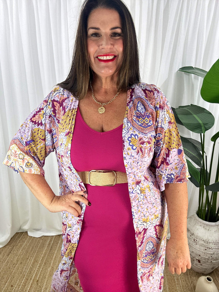 Bodhi Kimono - Lilac