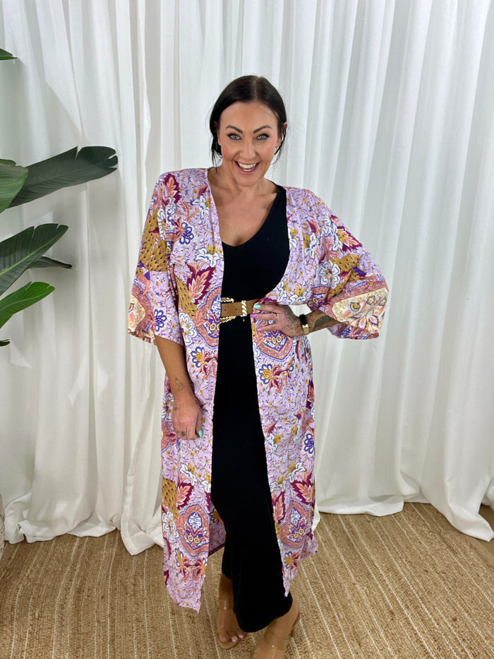 Bodhi Kimono - Lilac