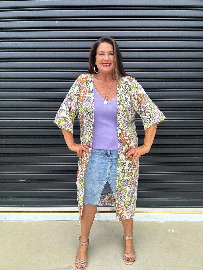 Bodhi Kimono - Limeade