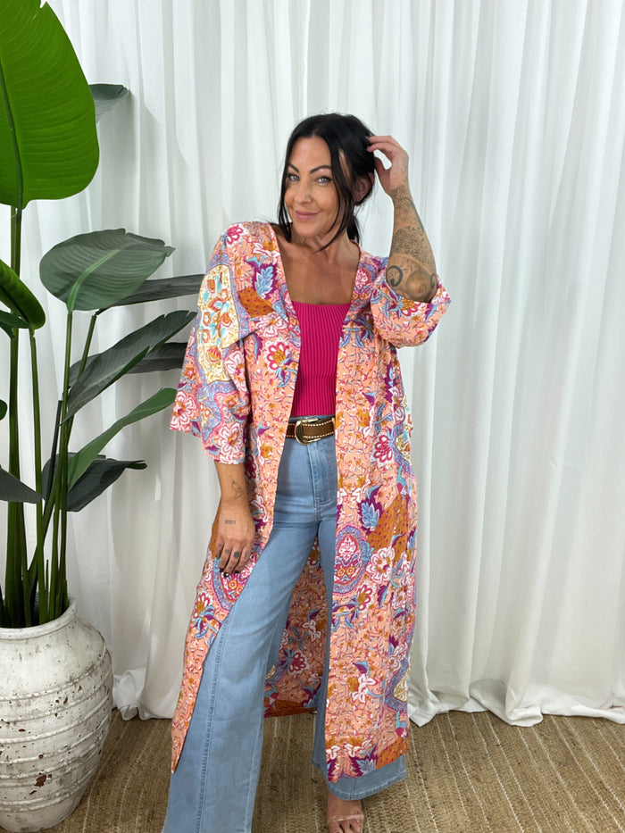 Bodhi Kimono - Peach