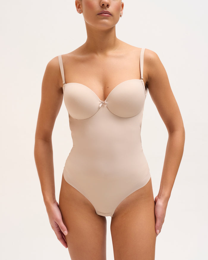 Body tanga Nude de Lady Pipa para llevar bajo vestidos de invitada.