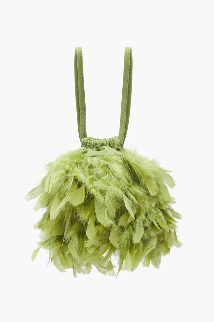 Bolso Bruna Plumas Aceite de Lady Pipa para completar looks de invitada.