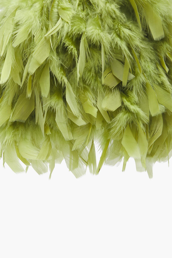 Bolso Bruna Plumas Aceite de Lady Pipa para completar looks de invitada.