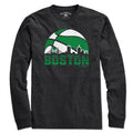 Boston Basketball Skyline T-Shirt | Charcoal / Long Sleeve / 3XL