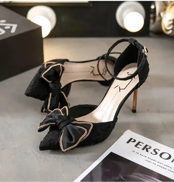 Bowknot Elegant Heels fashionnsio