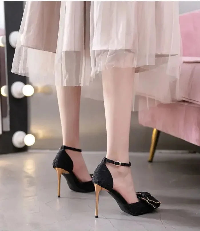 Bowknot Elegant Heels fashionnsio