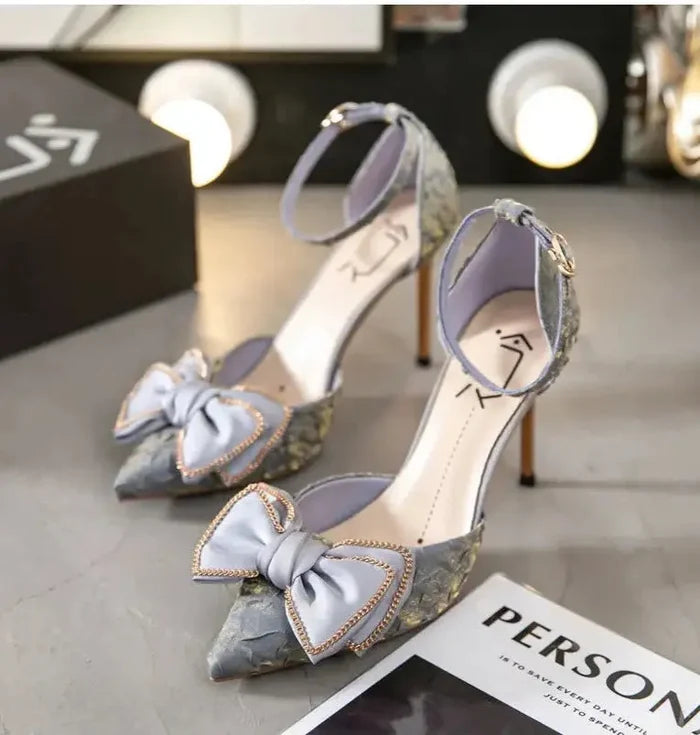 Bowknot Elegant Heels fashionnsio