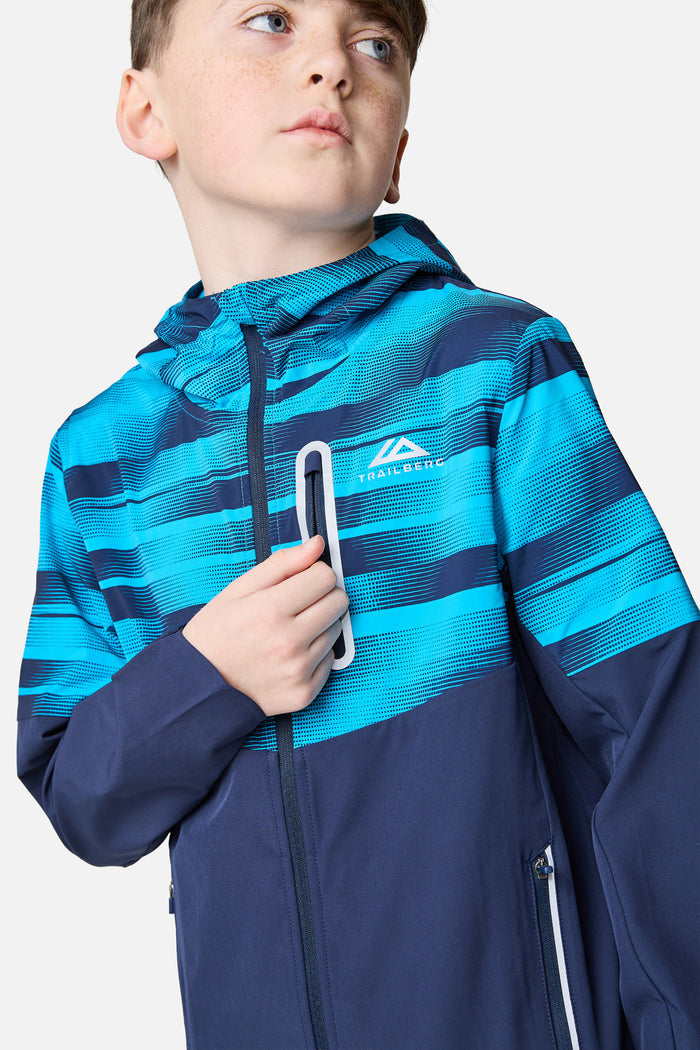 Boys Dimension Windbreaker - Navy / Mystic Ocean