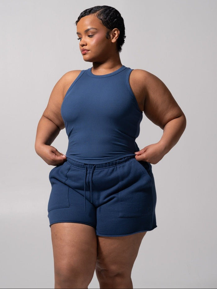 Brami Tank - Baked Blue
